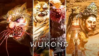 Black Myth Wukong NG+ Chapter 2 All Boss Fights
