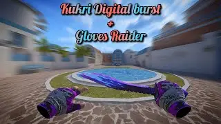 Kukri Digital burst + Gloves Raider