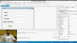 Session 3 : ADO .Net - Sign Up form in window form application using c#