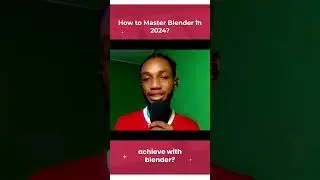 Steps to master blender in 2024. 