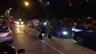 London night illegal Quad rides