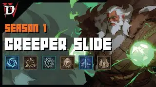 Poison CREEPER LANDSLIDE Druid Leveling Build | Lvl 1-50 | Diablo 4