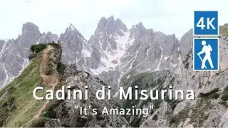🇮🇹 Cadini Di Misurina: To the Awesome Viewpoint of the Fascinating Dolomites via Scenic route | 4K