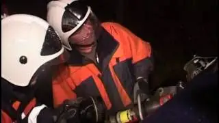 Разбившийся угонщик