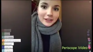 Sasha Spilberg (Саша Спилберг) Перископ трансляция из французского отеля , Париж 2016 , HD