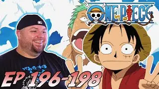 Landing in G8 | ONE PIECE REACTION + REVIEW - Episode 196, 197, & 198