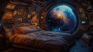 SPACE SLEEP ✨🚀✨ l Outer Space Brown noise l 10 Hours of Deep Sleep & Relaxation