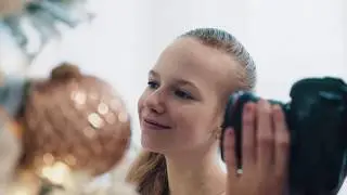 Backstage photoshoot