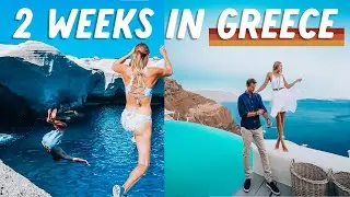THE ULTIMATE GREEK ISLANDS VLOG (Mykonos, Naxos/Paros, Milos, Santorini)