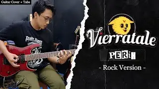 Vierra - Perih (Rock Version By Jeje GuitarAddict) | Guitar Cover + Screen Tabs
