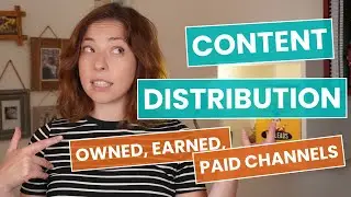 CONTENT DISTRIBUTION From A to Z: Owned, Earned, and Paid Channels