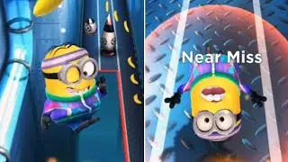 Stereo Minion Near Miss Mission Full Gameplay at Gru's Lab | Despicable Me: Minion Rush