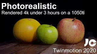 Fruits Photorealistic Render - Twinmotion 2020 4K