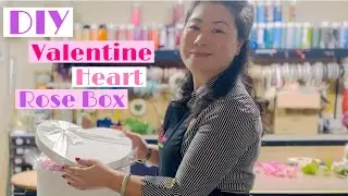 Valentine Heart Rose Box