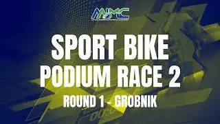 Round 1, Grobnik (08-10 May 2026) - SPORT BIKE, Podium of Race 2