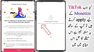 invalid country content TikTok support team ✓ How to problems  solve TikTok ID invalid country