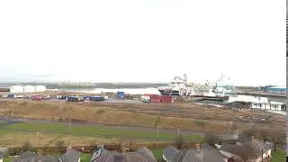 first drone test footage