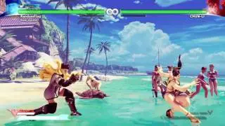 Street Fighter V Kolin Vs Swimsuit Chun Li Very Hard