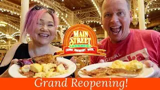 Main Street Station Buffet Grand Reopening 🥞 Main St Station in Las Vegas is back! (2021)