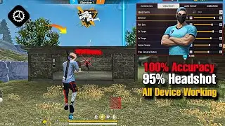 Free Fire Headshot setting 2026 ⚡️ Best Sensitivity Settings ⚙️| Sensitivity + HudSettings Free Fire