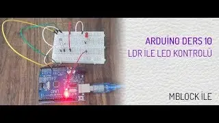 Arduino ldr ile led kontrolü (gündüz - gece)
