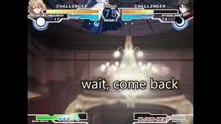 bullying my live2D rigger while we play melty in an airport