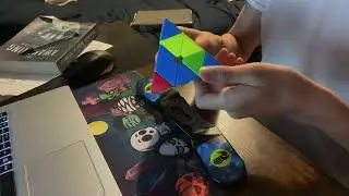 I actually practiced pyraminx  (comp prep pt.1)