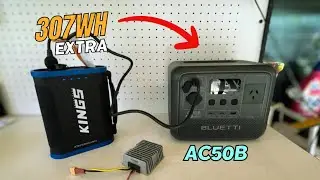 The Perfect Match! kings Powerpack and Bluetti AC50B