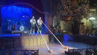 Biergarten Epcot Alp Horns