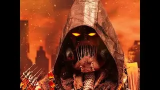 Scarecrow cosplay mask like the one from Batman Arkham Asylum made out of burlab