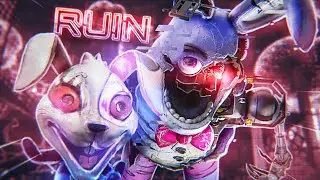 FNAF RUIN: FINDING the NEW GLAMROCK BONNIE END! (Security Breach DLC)