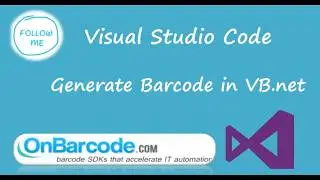 How to generate barcode using OnBarcode VB.NET Barcode Generator library