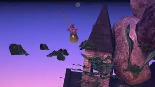 Getting Over It With Bennett Foddy (2017) speedrun. Time:00h:05m:39.376s