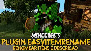 Plugin EasyItemRename - Renomear Itens e Descrição Minecraft