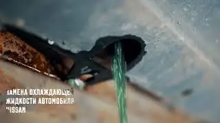 Замена охлаждающей жидкости Nissan