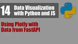 Data Visualization with Python and JS 14: Using Plotly with Data from FastAPI