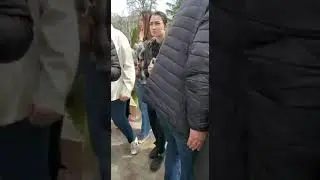 Вербное воскресенье в Киеве, Украина.