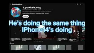 Ranting on:@SuperMarioJonty (@supermariojonty6990 impostor.)