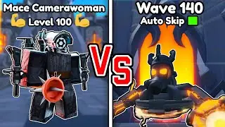 🤯WOW!!!😱 NEW MACE CAMERAWOMAN VS SECUTOR ASTRO TOILET - Toilet Tower Defense | Roblox