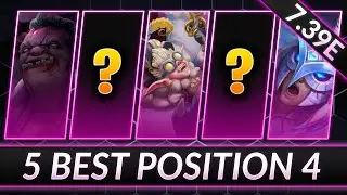 5 BEST POSITION 4 HEROES to Play RIGHT NOW - Dota 2 Meta Guide