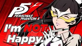 Persona 5: The Phantom X is EXTREMELY Disappointing.