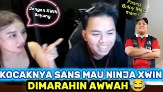 Sanz gets scolded by Awah for trying to NINJA XWIN 😂🤣 