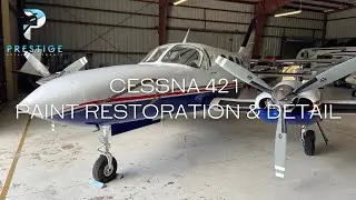 Cessna 421 Paint Restoration & Detailing