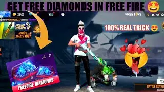 How to Get Free Daimonds💎 in FreeFire🤩|100% Real Trick🔥|#freedaimonds #freefire