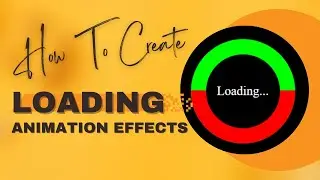 How To Create Loading Animation Effect Only HTML CSS 2023 | Loading Animation HTML CSS 2023