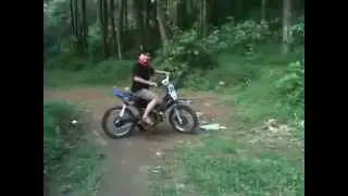 Latihan Motor Cross Gagal (Lucu banget gan!)