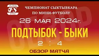Быки - Подтыбок (4:2). Обзор матча