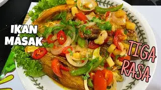 Ikan Masak Tiga Rasa Mudah
