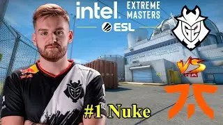 Легкая для самураев! Fnatic vs G2 #1 Nuke IEM Katowice 2022 CS GO