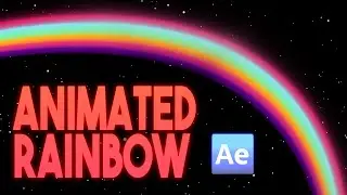 Create an Animated Rainbow in After Effects.🌈 QUICK & EASY | tutorial 2023
